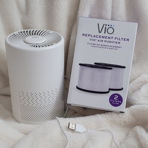 Vio Air Purifier and 2 replacement filters
